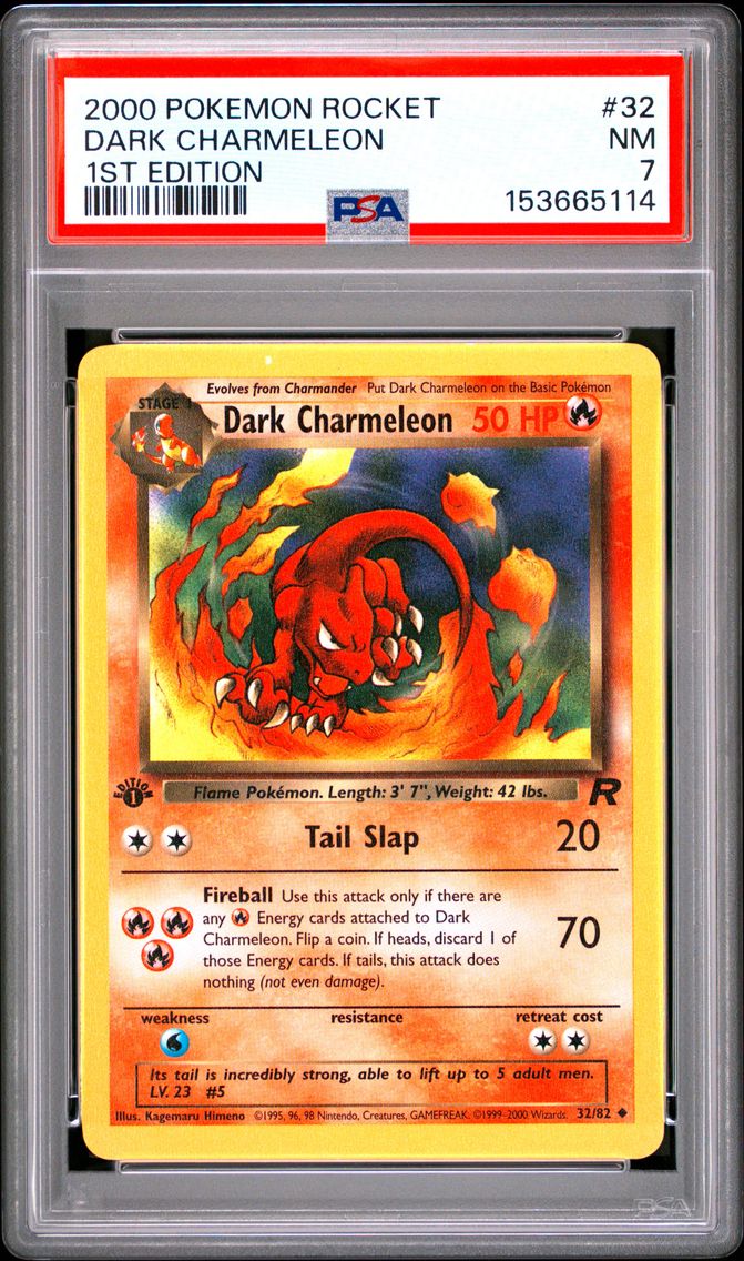 2000 #32 Dark Charmeleon 1st Edi
