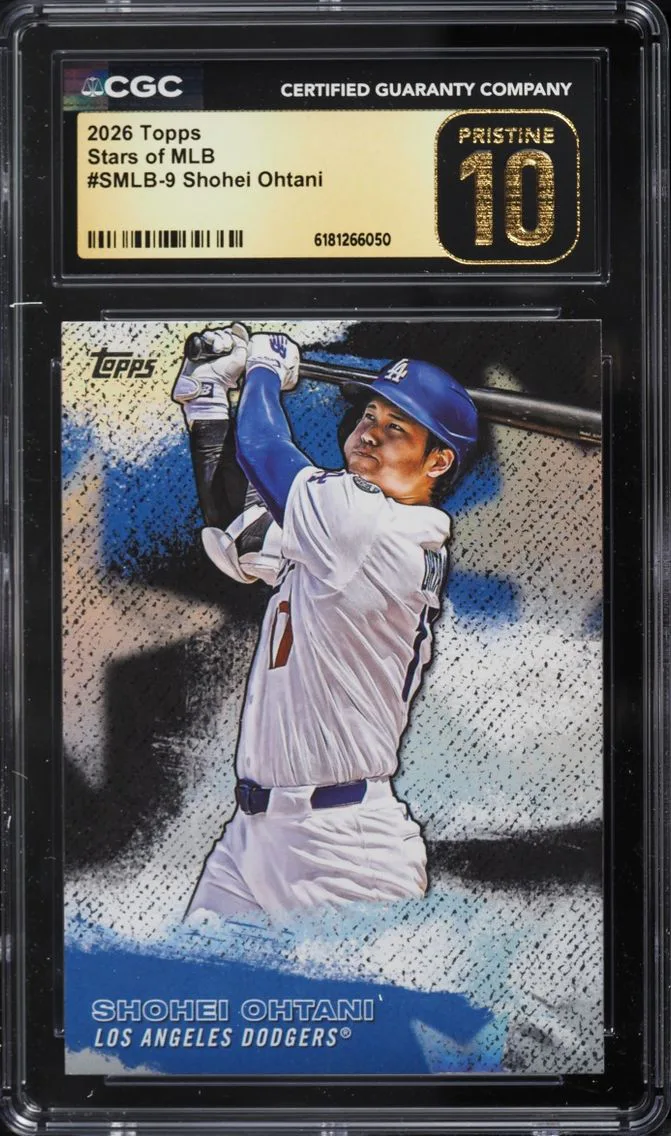 2026 Topps Stars Of MLB Shohei Ohtani #SMLB-9 CGC 10 PRISTINE
