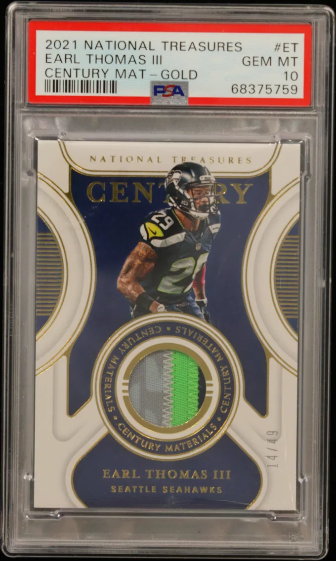 2021 #ET Earl Thomas III PSA 10 