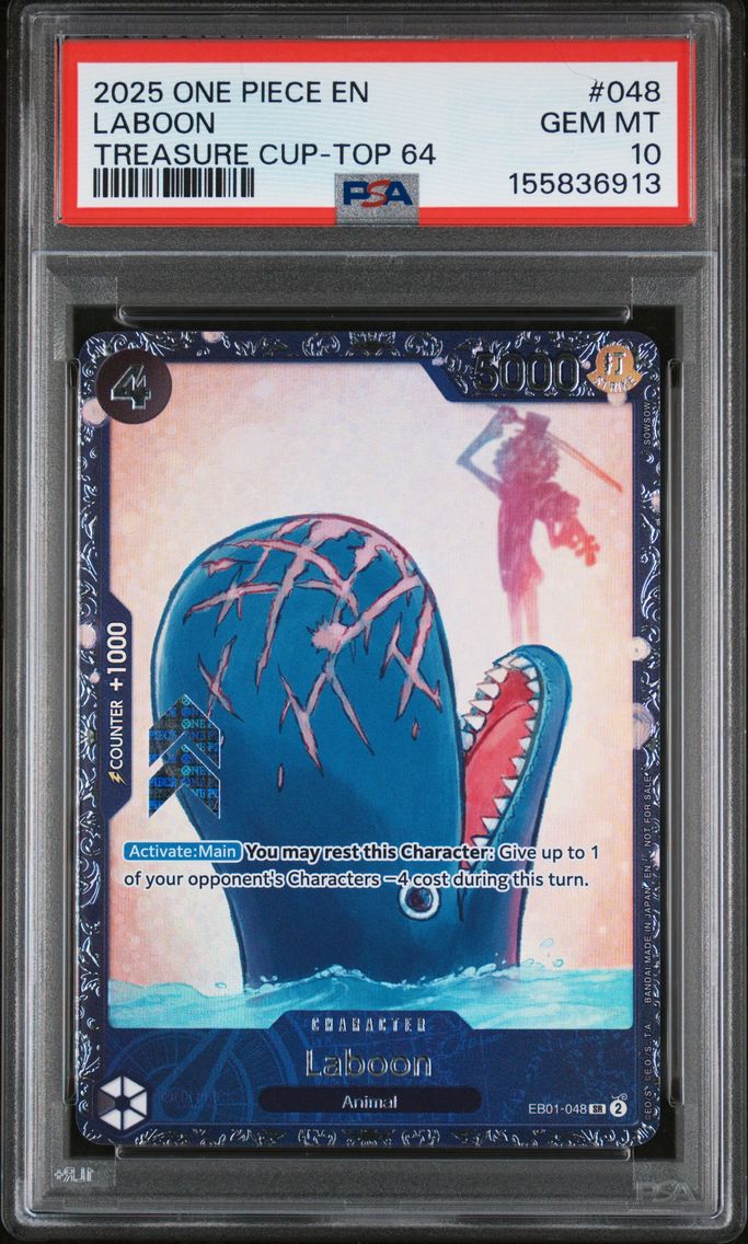 2025 #048 Laboon PSA 10 One Piec