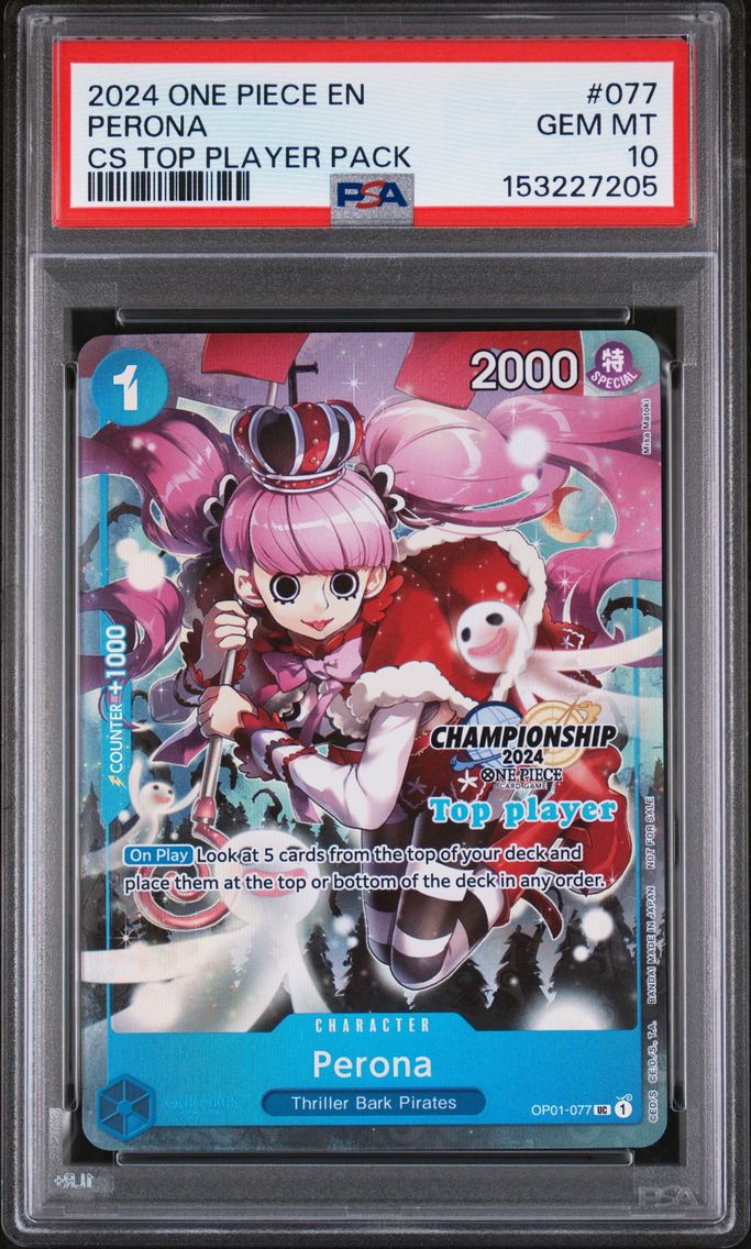 2024 #077 Perona PSA 10 One Piec