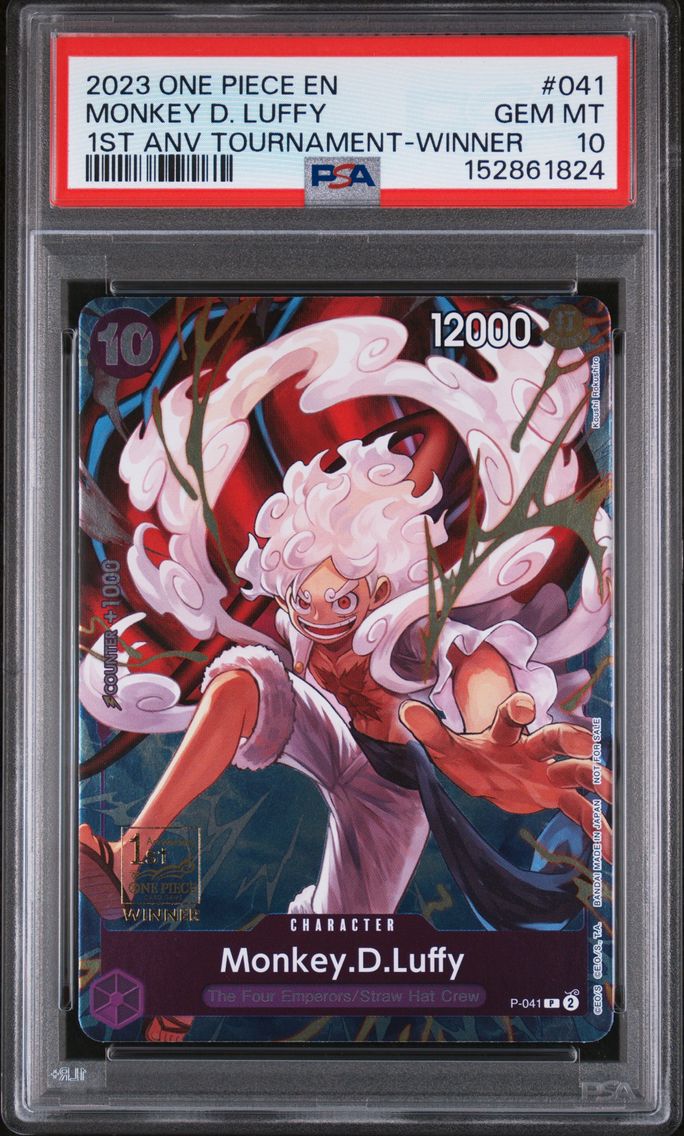 2023 #041 Monkey D. Luffy PSA 10