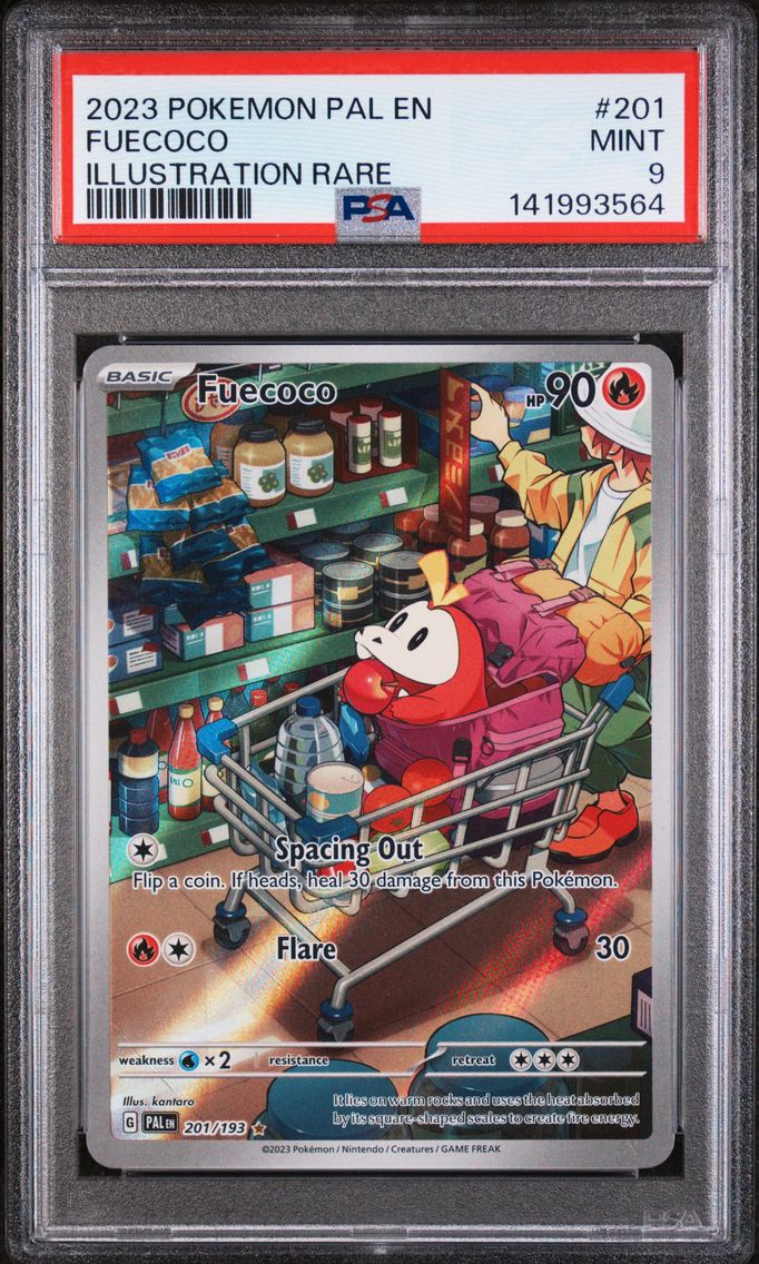 2023 #201 Fuecoco PSA 9 Pal EN-P