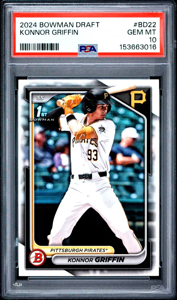 2024 #BD22 Konnor Griffin PSA 10 Bowman Draft