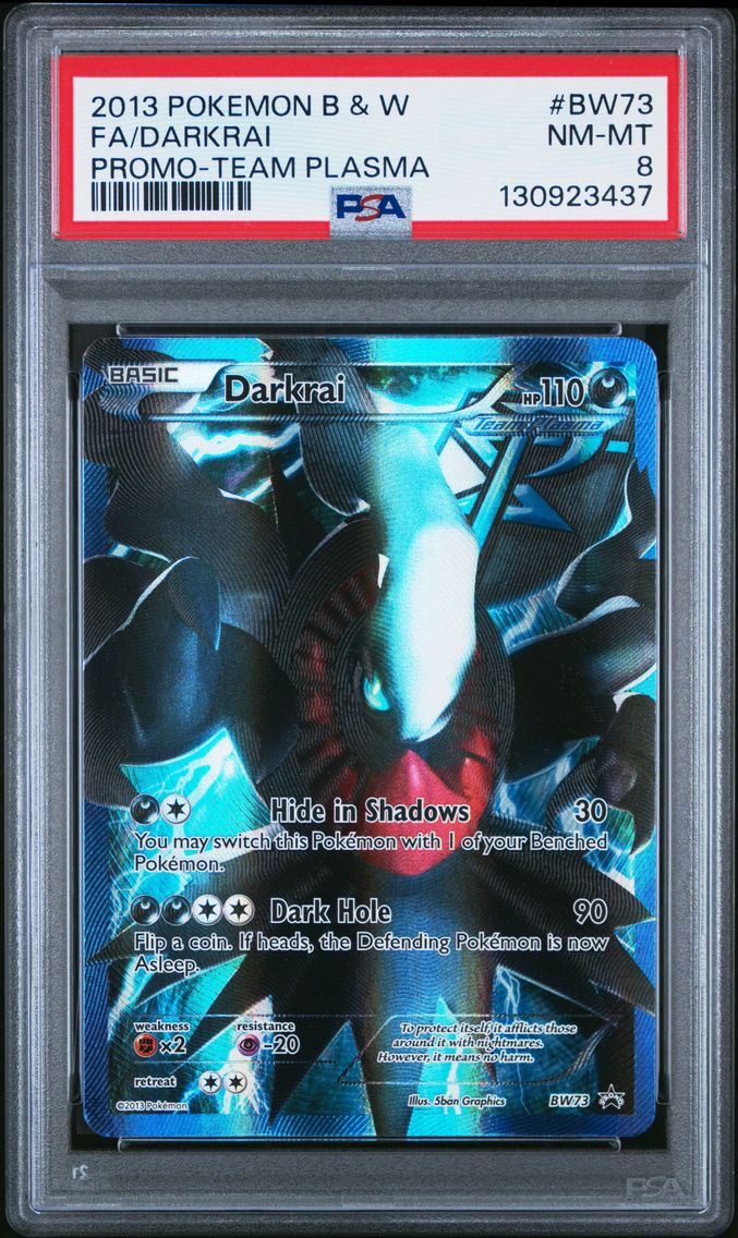 2013 #BW73 Full Art/Darkrai PSA 