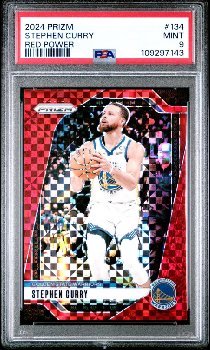 2024 #134 Stephen Curry PSA 9 Pa