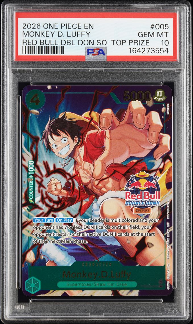 2026 #005 MONKEY D. LUFFY PSA 10