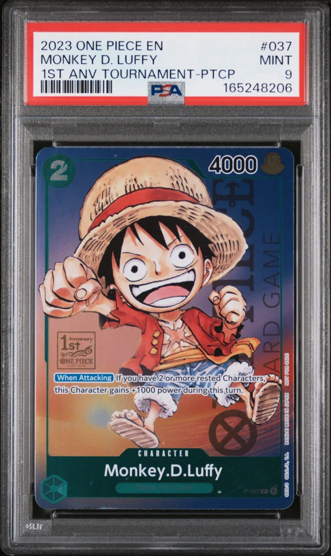 2023 #037 Monkey D. Luffy PSA 9 One Piece Promos