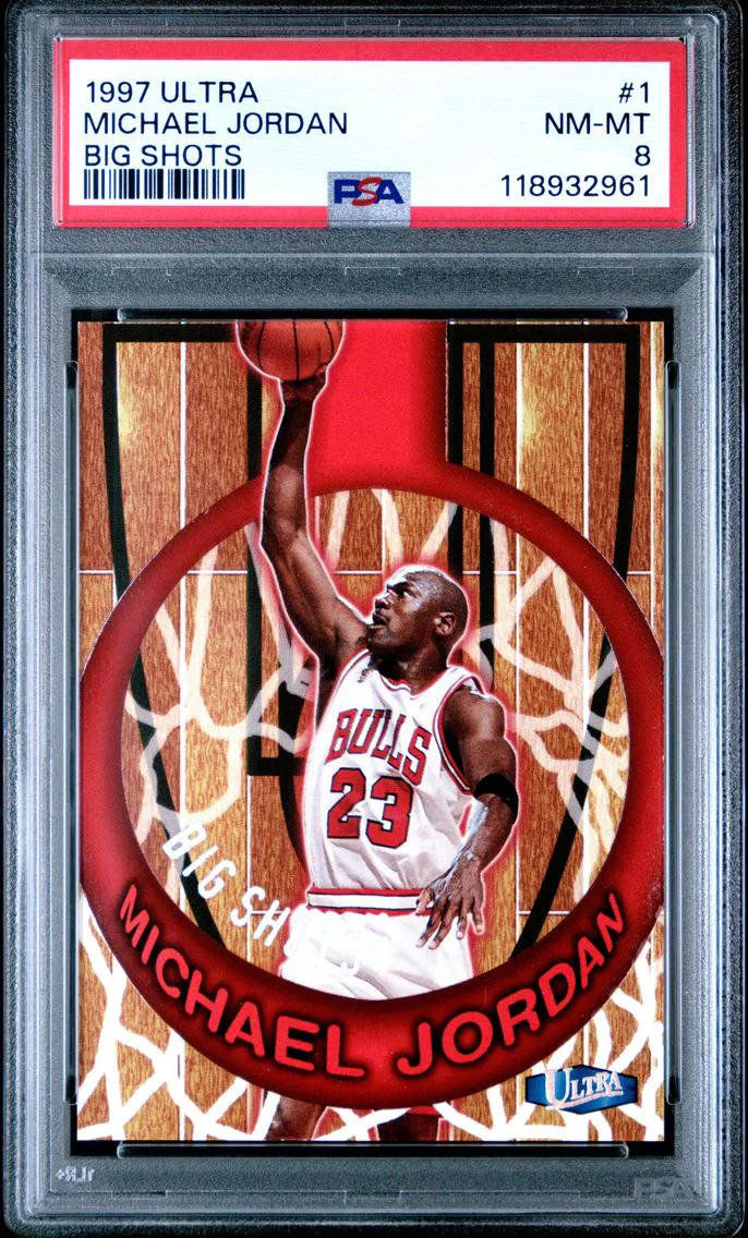 1997 #1 Michael Jordan PSA 8 Ultra Big Shots
