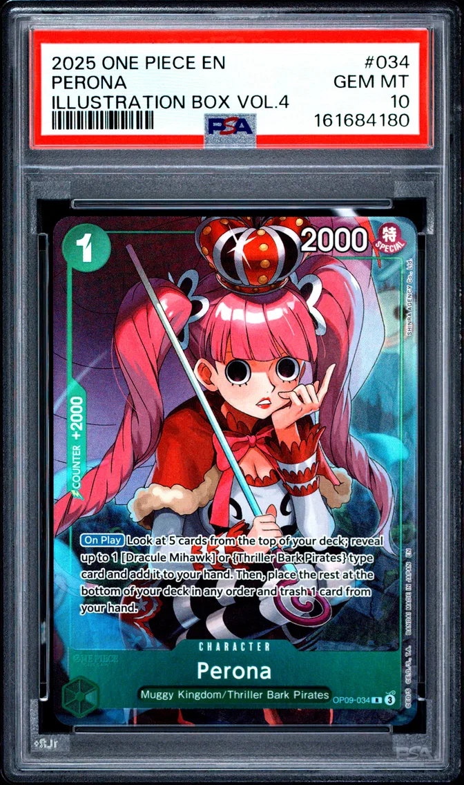 2025 #034 Perona PSA 10 One Piece Promos