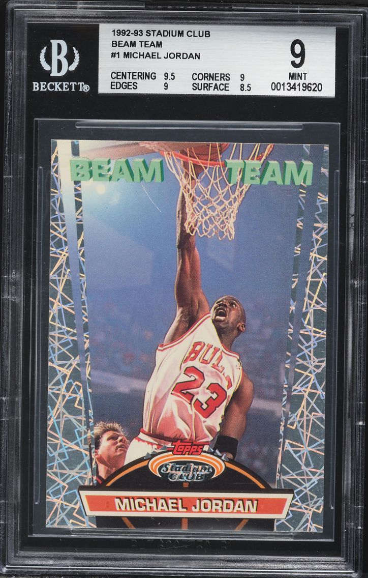 1992 #1 Michael Jordan BGS 9 Sta