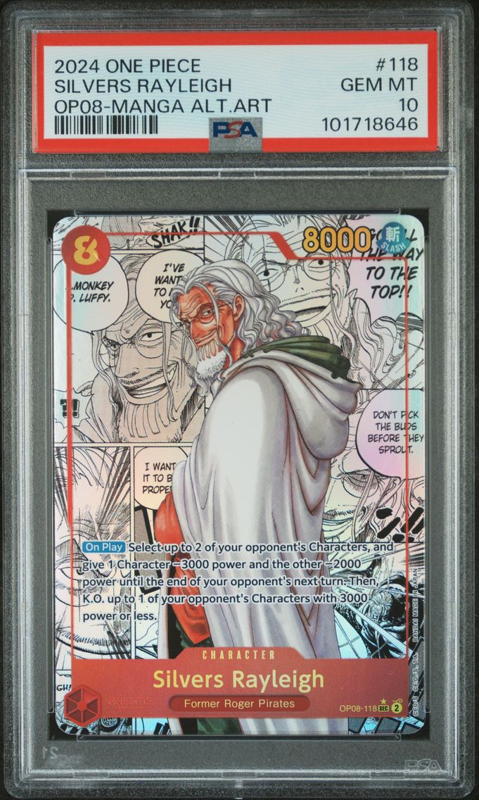 2024 #118 Silvers Rayleigh Manga