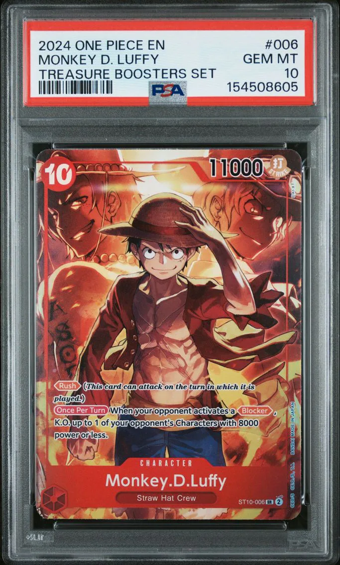2024 #006 Monkey D. Luffy PSA 10 One Piece Promos