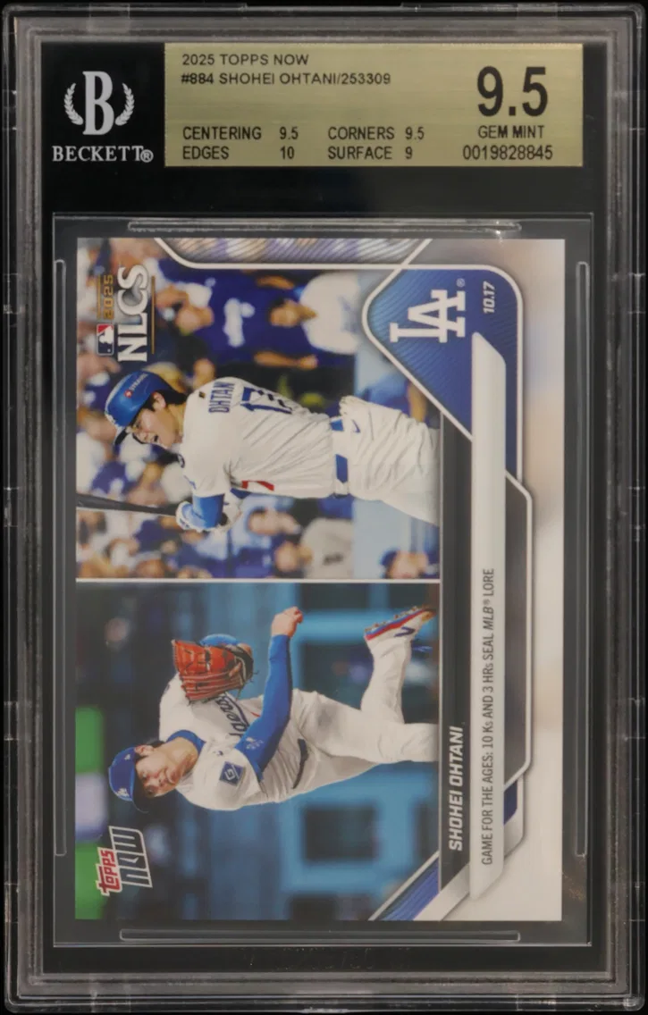 2025 #884 Shohei Ohtani/253309* BGS 9.5 Topps Now