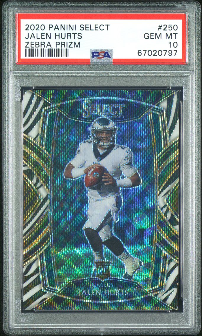 2020 #250 Jalen Hurts PSA 10 Pan