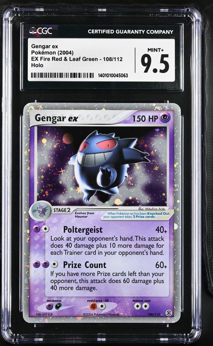 2004 #108 Gengar ex CGC 9.5 EX F