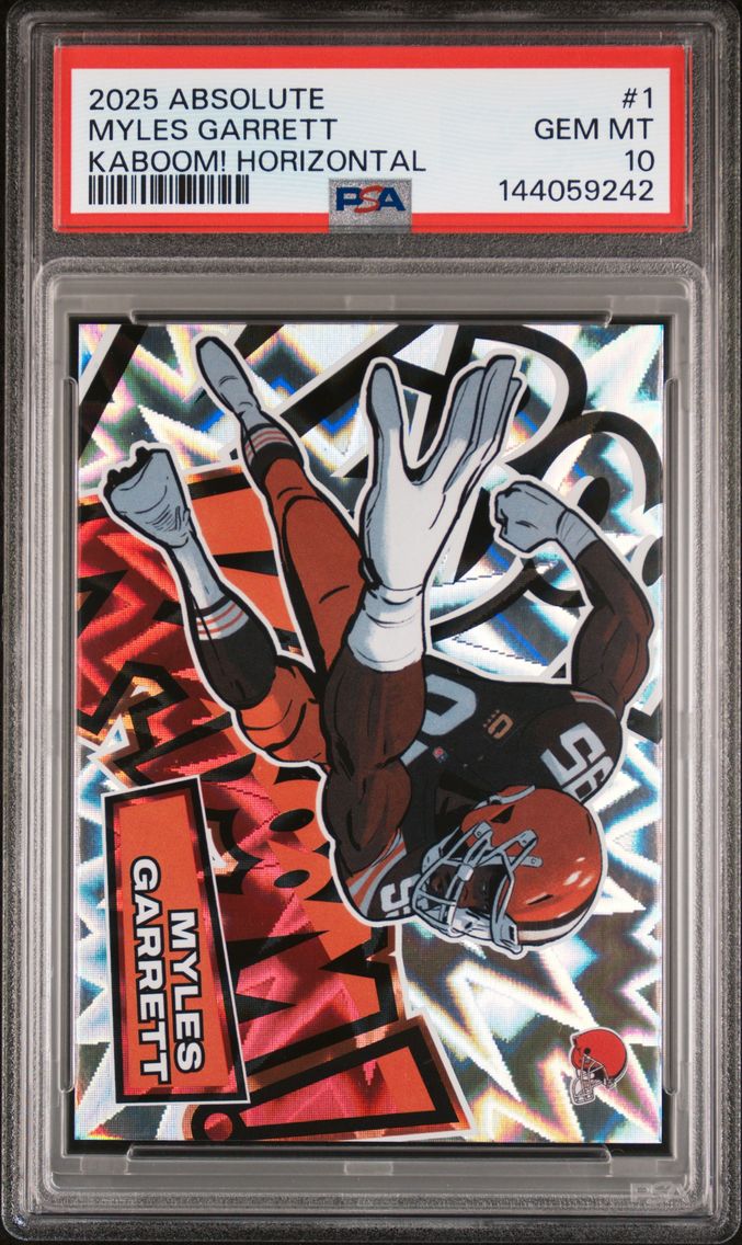 2025 #1 Myles Garrett PSA 10 Pan