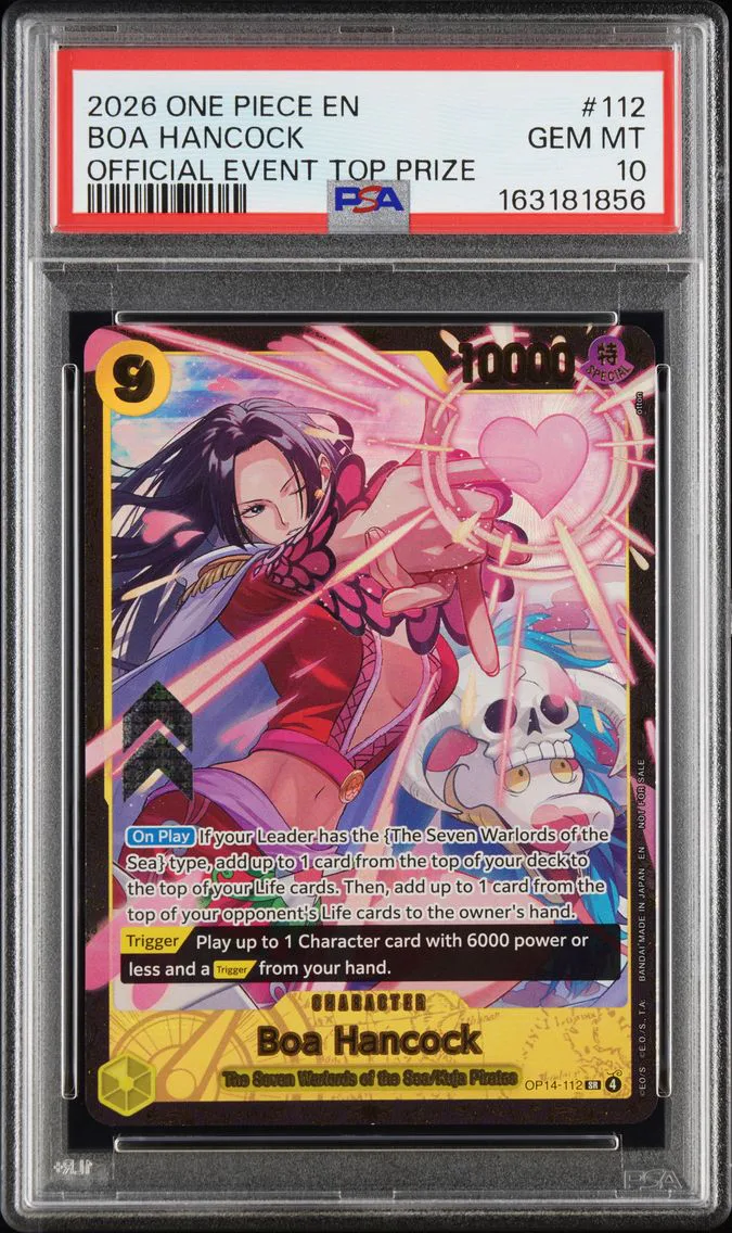2026 #112 Boa Hancock PSA 10 One