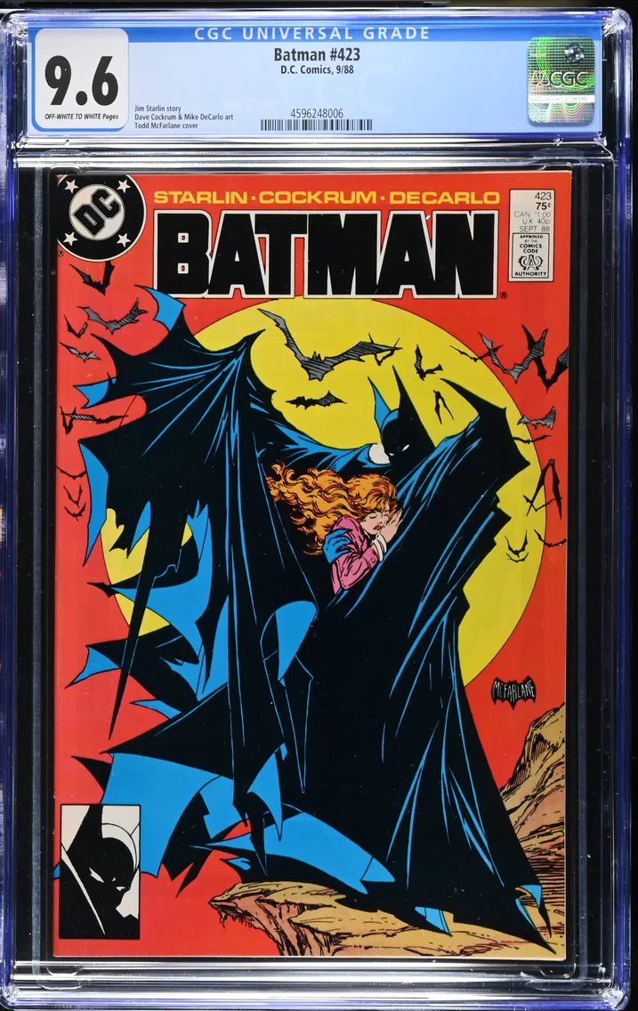 1988 Batman #423 CGC 9.6 DC Comics
