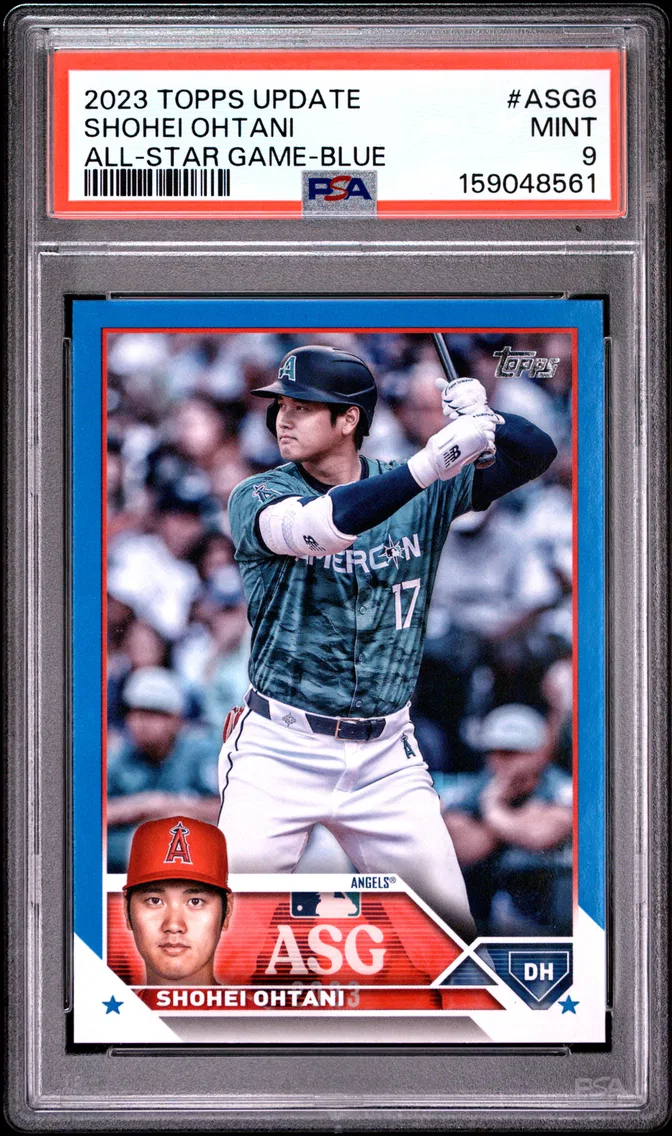 2023 #ASG6 Shohei Ohtani PSA 9 Topps Update 2023 All-Star Game
