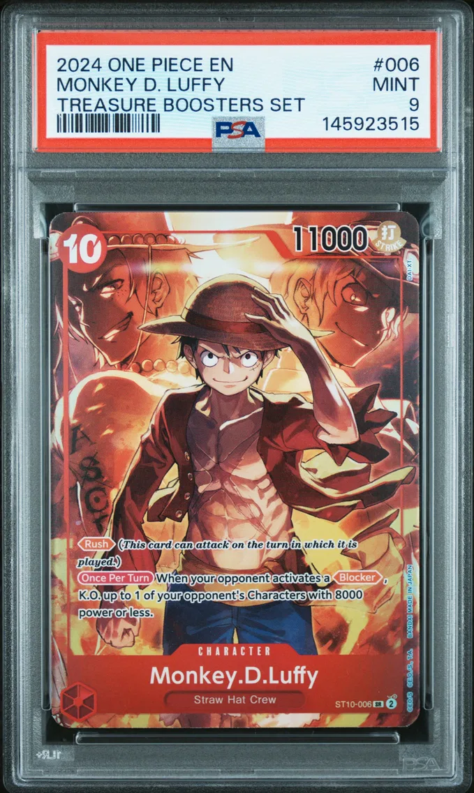 2024 #006 Monkey D. Luffy PSA 9 One Piece Promos