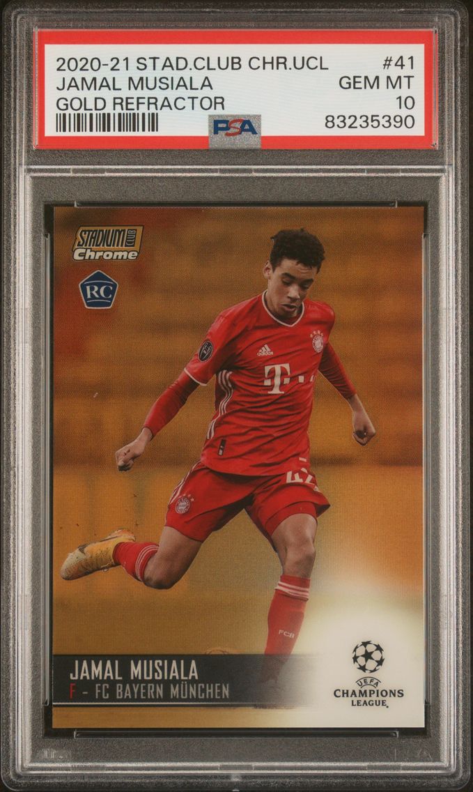 2020 #41 Jamal Musiala PSA 10 St