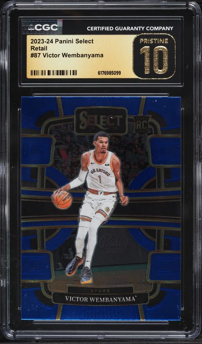2023 Select Concourse Retail Victor Wembanyama ROOKIE #87 CGC 10 PRISTINE
