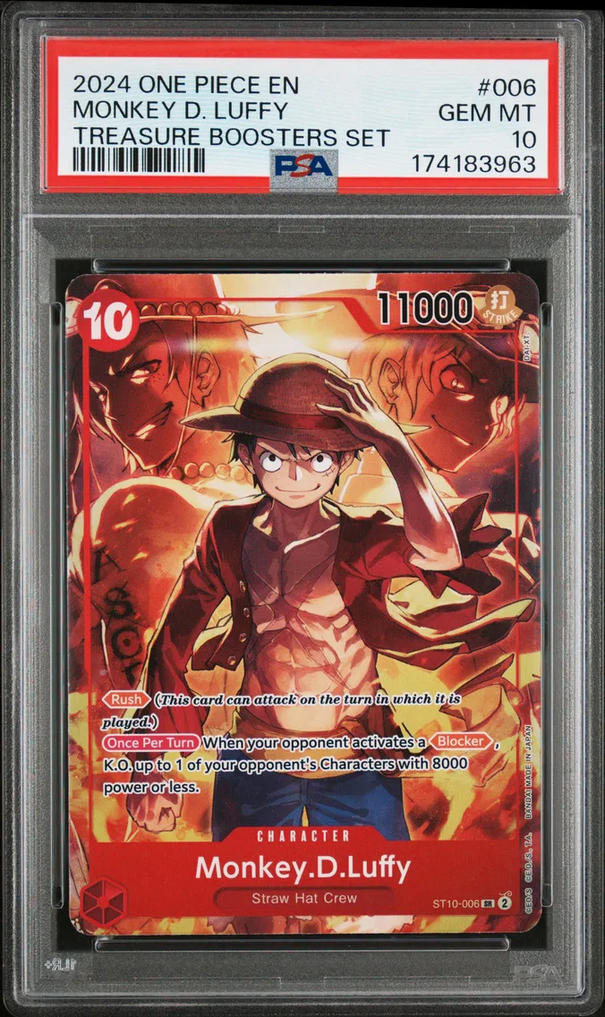 2024 #006 Monkey D. Luffy PSA 10 One Piece Promos