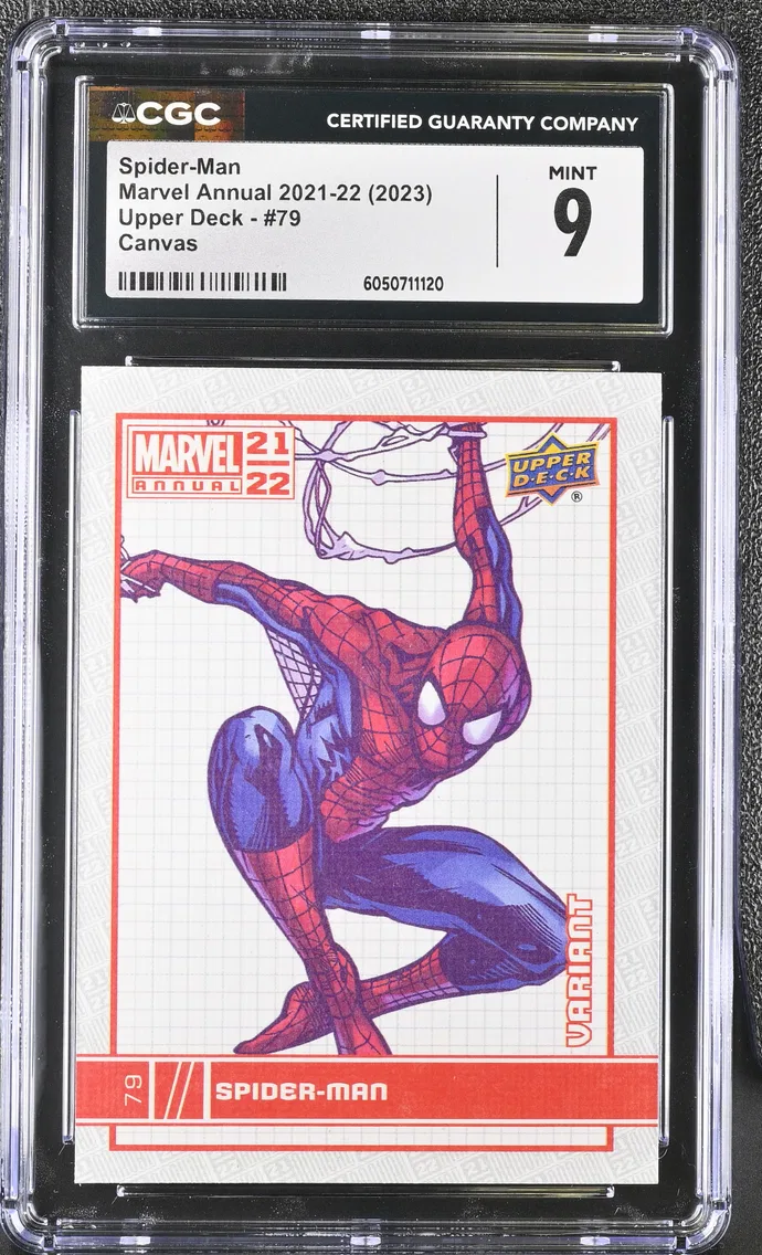 2023 #79 Spider-Man CGC 9 Marvel Annual 2021-22 (2023 Upper Deck) - English