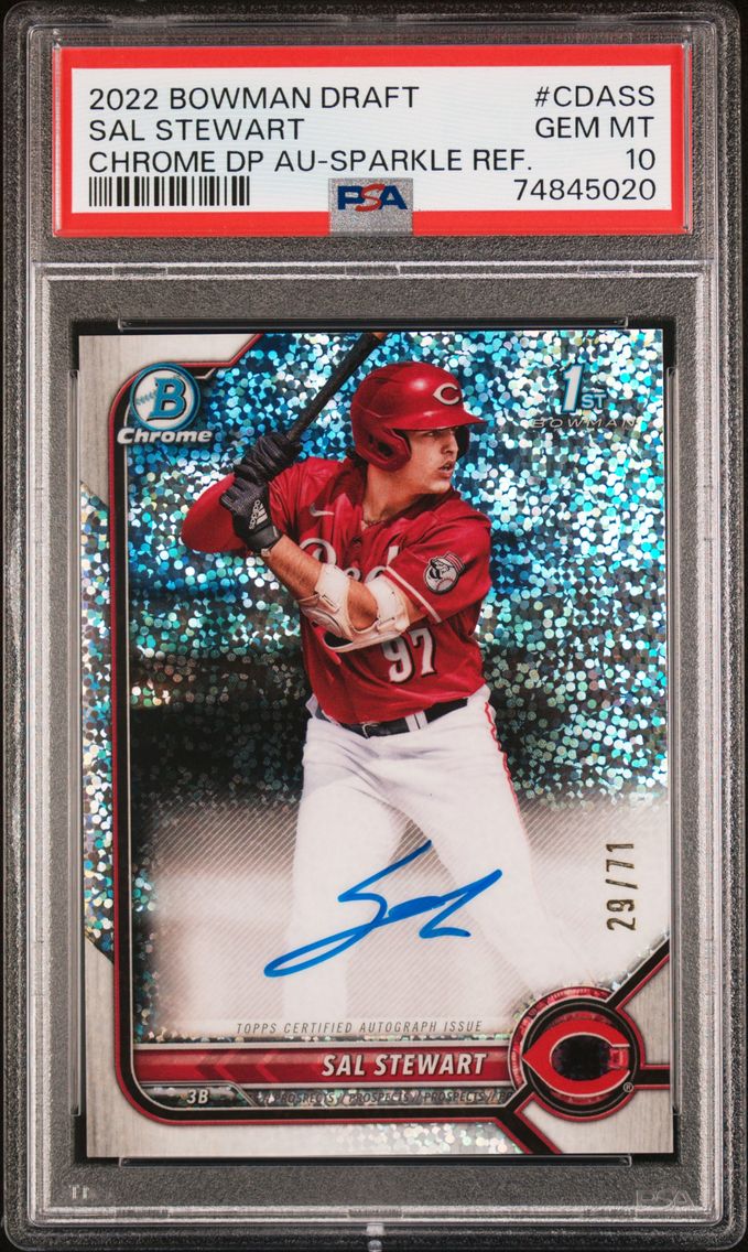 2022 #CDASS Sal Stewart PSA 10 B