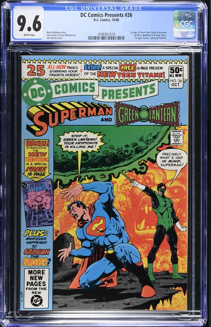 1980 DC Comics Presents #26 CGC 9.6 DC Comics