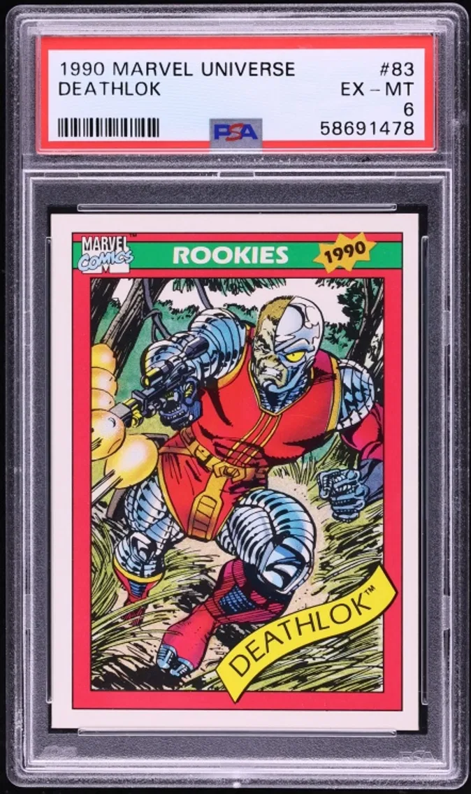 1990 #83 Impel Marvel Universe Deathlok EXMT PSA 6