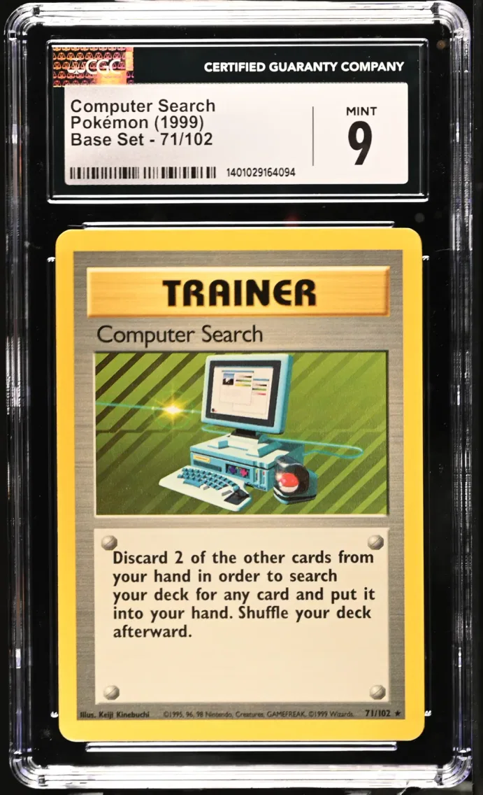 1999 Base Set - Unlimited - English Computer Search #71 CGC 9