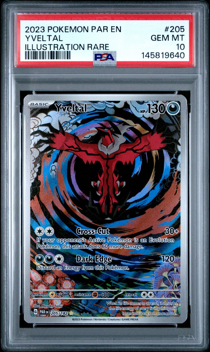 2023 #205 Yveltal PSA 10 Par EN-