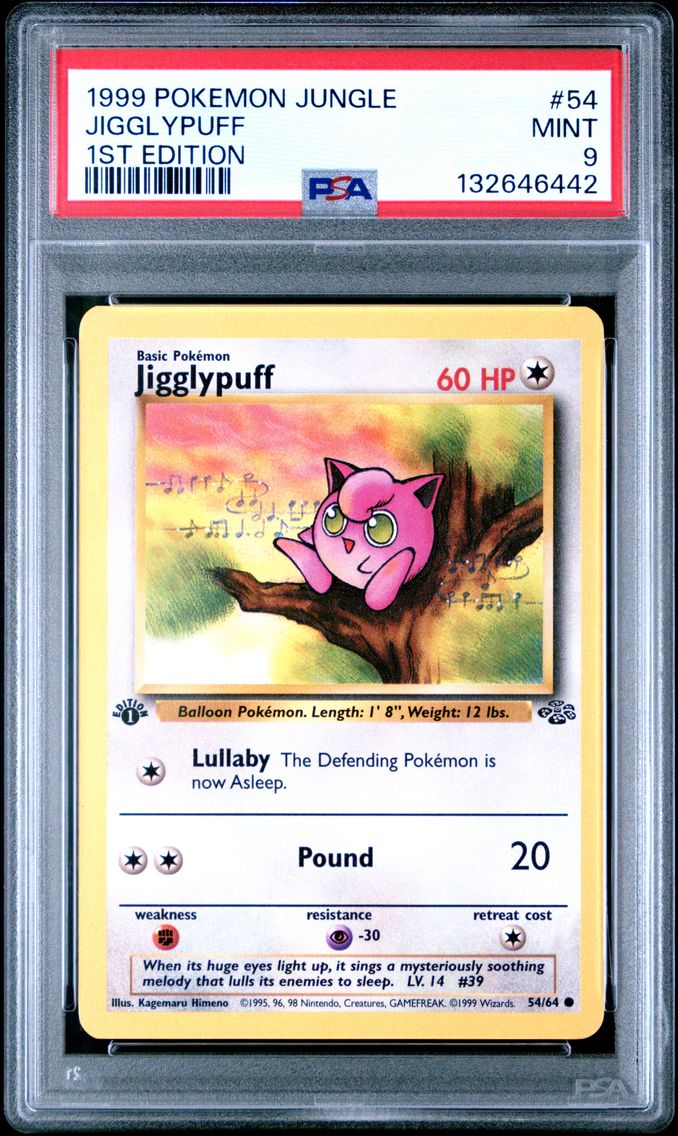 1999 #54 Jigglypuff 1st Edition