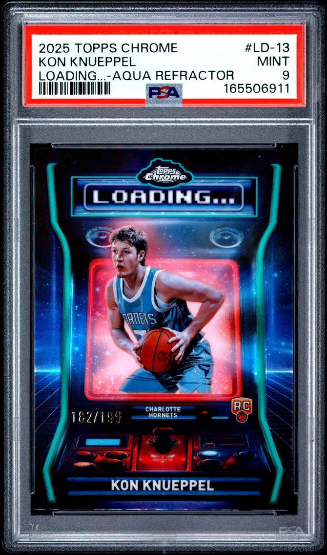 2025 #LD-13 KON KNUEPPEL PSA 9 Topps Chrome Loading...