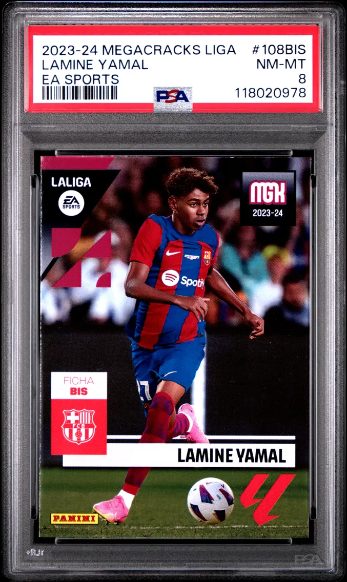 2023 #108BIS Lamine Yamal PSA 8 