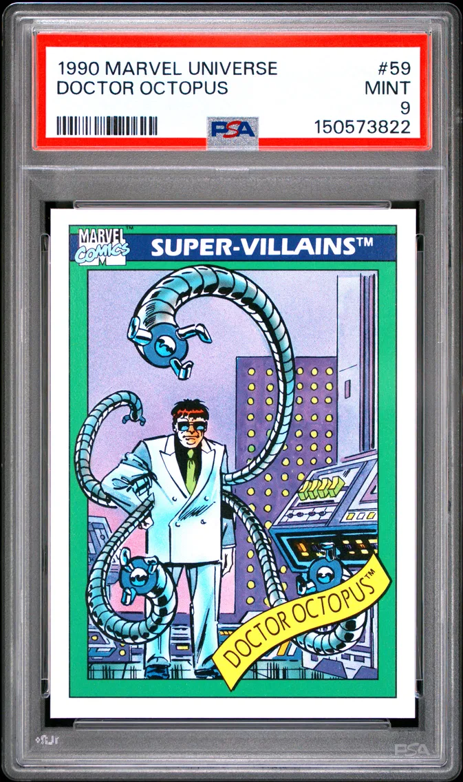 1990 #59 Doctor Octopus PSA 9 Marvel Universe