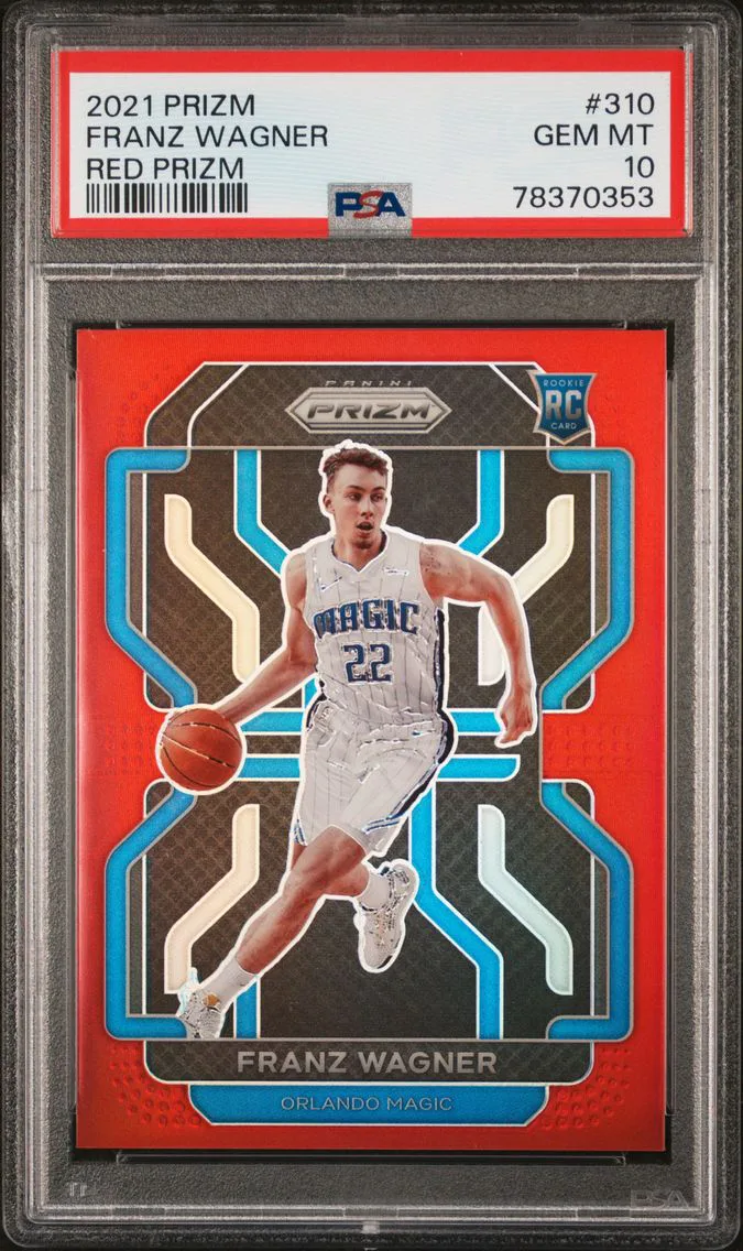 2021 #310 FRANZ WAGNER PSA 10 Panini Prizm
