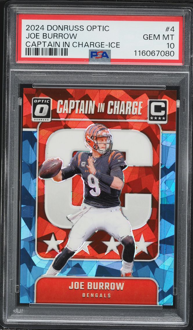 2024 #4 Joe Burrow PSA 10 Panini