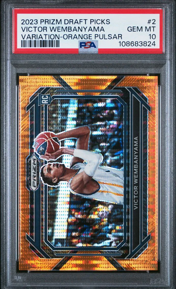 2023 #2 Victor Wembanyama PSA 10 Panini Prizm Draft Picks