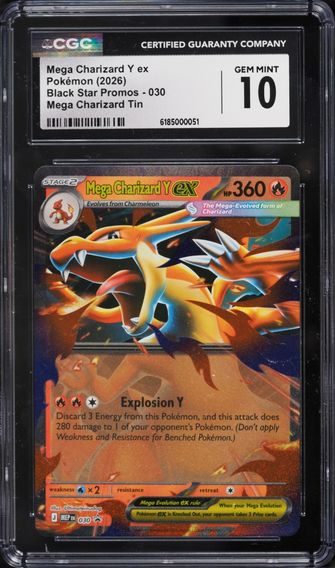 Mega Charizard Y Black Star Tin