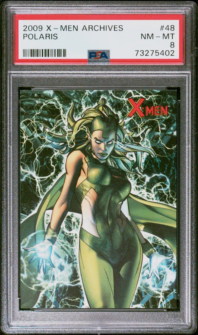 2009 #48 Polaris PSA 8 X-Men Archives
