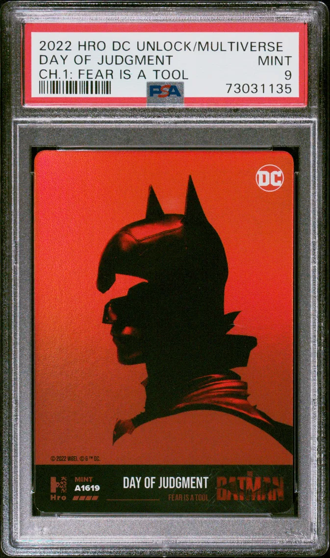 2022 #NA Day of Judgment PSA 9 Hro DC Unlock the Multiverse Chapter 1