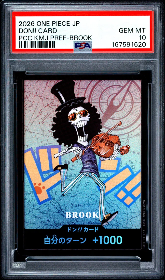 2026 #NA Don!! Card PSA 10 One Piece Japanese Premium Card Collection Kumamoto Prefecture Special