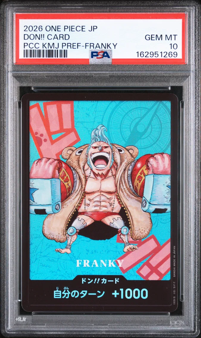 2026 #NA Don!! Card PSA 10 One Piece Japanese Premium Card Collection Kumamoto Prefecture Special