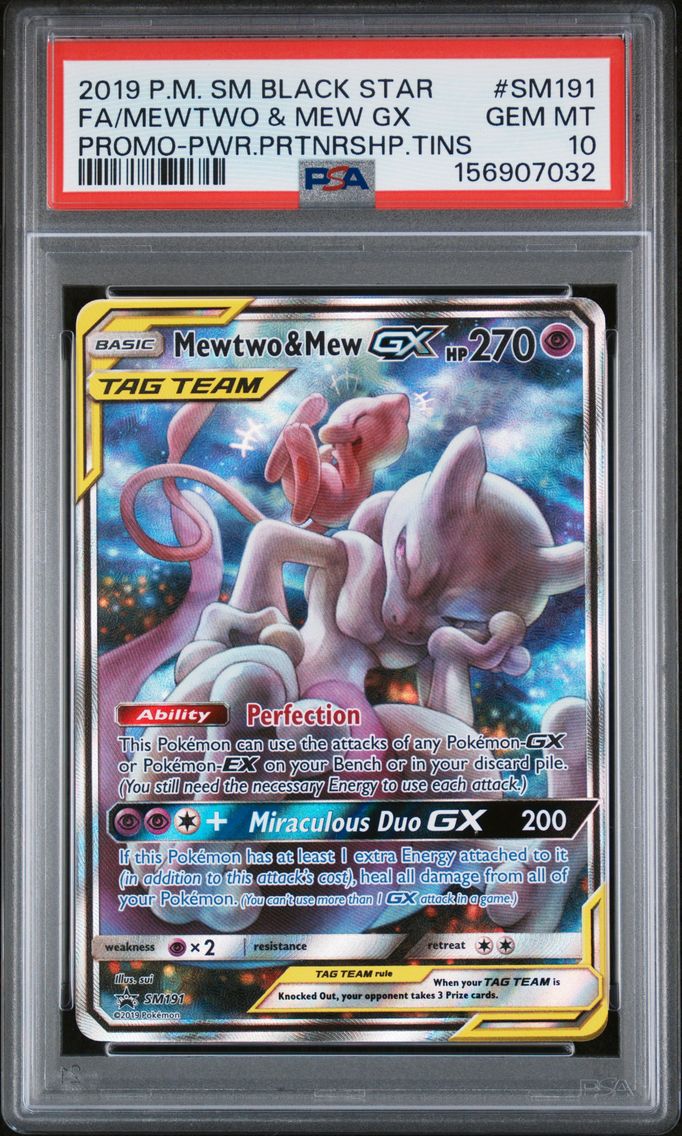 2019 #SM191 Full Art/Mewtwo & Me
