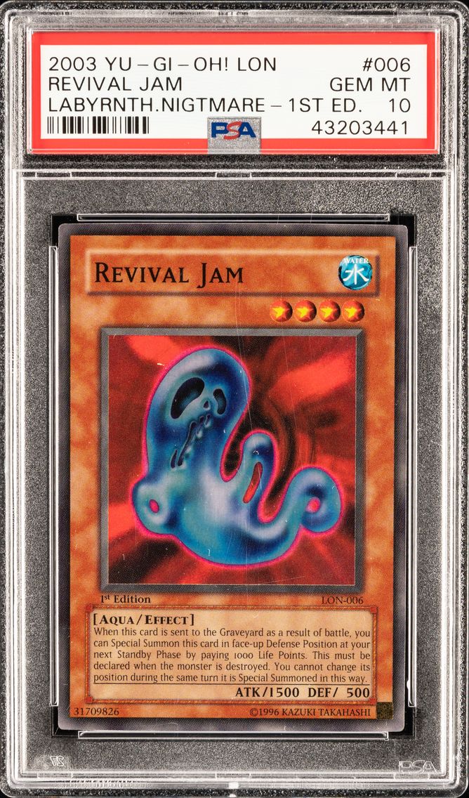 REVIVAL JAM LON-006 LABYRINTH OF NIGHTMARE | 1ST EDITION 2003 PSA 10