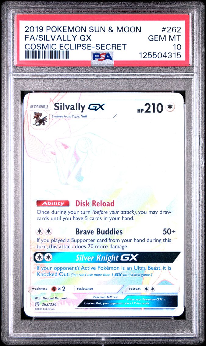 2019 #262 Full Art/Silvally GX P