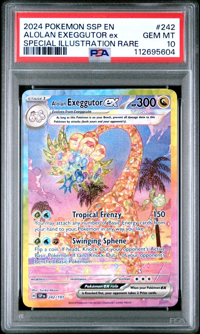 2024 #242 Alolan Exeggutor EX PS